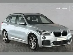 Silver Used 2018 BMW X1 M Sport SUV | £19,900 (Fair price)