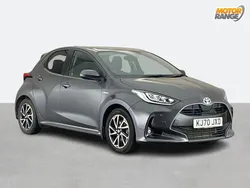 Grey Used 2020 Toyota Yaris Hybrid Design Hatchback | £14,695 (Fair price)