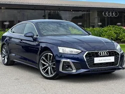 Blue Used 2024 Audi A5 S-Line Coupe | £29,740 (Fair price)