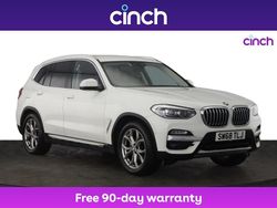 White Used 2018 BMW X3 xLine SUV | £17,899 (Fair price)