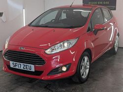 Red Used 2017 Ford Fiesta Zetec Hatchback | £6,600 (Fair price)