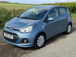 Blue Used 2015 Hyundai i10 SE Hatchback | £4,799 (Fair price)