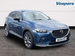 Eternal blue Used 2019 Mazda CX-3 Inclusive SUV | £11,250 (Fair price)