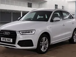 White Used 2016 Audi Q3 S-Line SUV | £10,699 (Fair price)