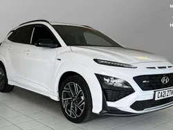 White Used 2021 Hyundai Kona N Line SUV | £15,588 (Fair price)
