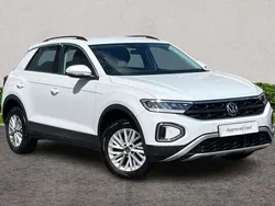White Used 2023 VW T-Roc Life SUV | £18,995 (Fair price)