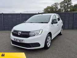 White Used 2017 Dacia Sandero Ambiance Hatchback | £5,450 (Expensive)