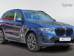 Blue Used 2022 BMW X3 M Sport SUV | £35,000 (Fair price)
