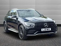 Black Used 2021 Mercedes GLC43 AMG Premium Plus SUV | £41,950 (Fair price)
