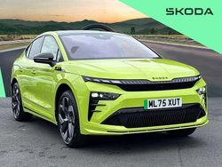 Green Used 2025 Skoda Enyaq iV vRS SUV | £44,480