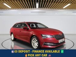 Red Used 2021 Skoda Superb SE Technology Estate | £11,849 (Good price)