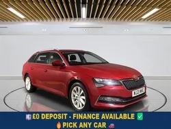 Red Used 2021 Skoda Superb SE Technology Estate | £11,849 (Super price)