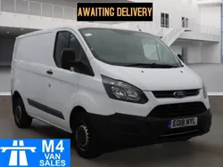White Used 2018 Ford Transit Custom | £11,995 (Good price)