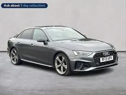Grey Used 2021 Audi A4 Black Edition Sedan | £22,401 (Fair price)