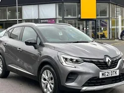 Metallic oyster grey Used 2021 Renault Captur Iconic SUV | £12,731 (Fair price)