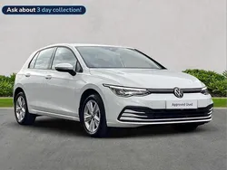 White Used 2023 VW Golf VIII Life Hatchback | £16,416 (Good price)