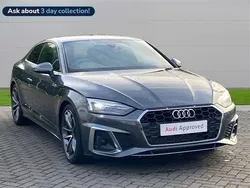 Grey Used 2024 Audi A5 S-Line Coupe | £29,405 (Good price)