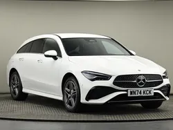 Polar white Used 2024 Mercedes CLA250e Shooting Brake Executive Estate | £28,150 (Super price)