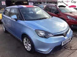Blue Used 2014 MG MG3 Hatchback | £3,495 (Fair price)