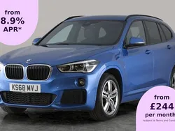 Blue Used 2018 BMW X1 M Sport SUV | £13,868 (Fair price)