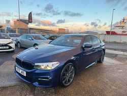 Blue Used 2017 BMW 530 M Sport Sedan | £15,195 (A bit pricey)