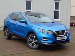 Blue Used 2018 Nissan Qashqai N-Connecta SUV | £11,990 (Fair price)