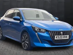 Blue Used 2020 Peugeot 208 Allure Hatchback | £13,391 (Fair price)