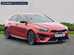 Orange Used 2022 Kia Ceed GT-Line Hatchback | £14,933 (Fair price)