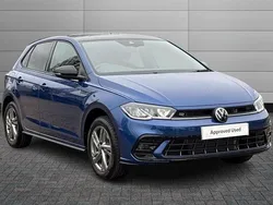 Blue Used 2025 VW Polo R-line Hatchback | £21,850 (Fair price)