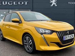 Yellow Used 2021 Peugeot 208 Allure Premium Hatchback | £13,995 (Fair price)