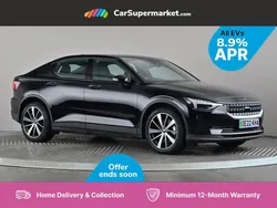 Black Used 2022 Polestar 2 Long Range Single Motor Sedan | £20,997 (Fair price)
