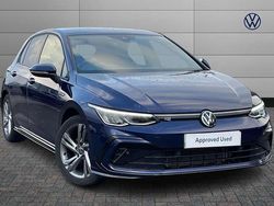 Blue Used 2024 VW Golf VIII R-line Hatchback | £23,994 (Fair price)
