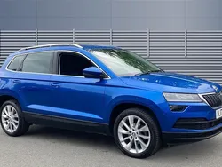 Blue Used 2021 Skoda Karoq SE L SUV | £19,501 (Good price)