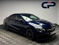 Blue Used 2017 Mercedes CLA45 AMG AMG Sedan | £19,795 (Fair price)