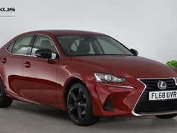 Red Used 2018 Lexus IS300h Sport Line Sedan | £19,500 (Fair price)