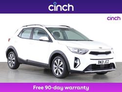 White Used 2021 Kia Stonic SUV | £11,399 (Fair price)