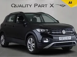 Black Used 2023 VW T-Cross SE SUV | £13,080 (Fair price)