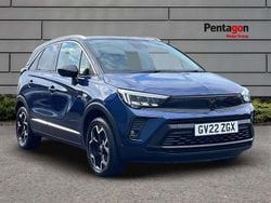 Blue Used 2022 Vauxhall Crossland Ultimate SUV | £13,999 (Fair price)