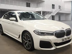 White Used 2020 BMW 530 M Sport Sedan | £26,985 (Good price)