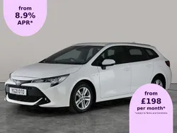 White Used 2021 Toyota Corolla Estate | £14,484 (Good price)