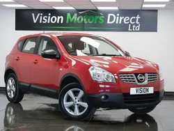 Red Used 2010 Nissan Qashqai Acenta SUV | £1,980 (Fair price)