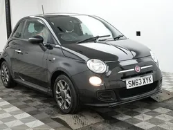 Black Used 2013 Fiat 500S S Hatchback | £3,299 (Fair price)