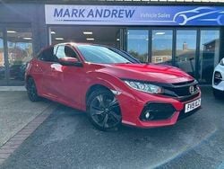 Red Used 2019 Honda Civic SR Hatchback | £9,995 (Good price)
