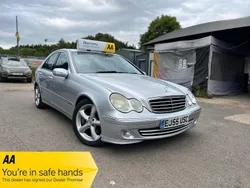 Silver Used 2005 Mercedes C200 Avantgarde Sedan | £2,990 (A bit pricey)