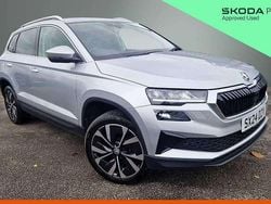 Brilliant silver metallic Used 2024 Skoda Karoq SE L SUV | £24,500 (Fair price)