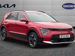 Red Used 2022 Kia e-Niro 3 SUV | £19,499 (Fair price)