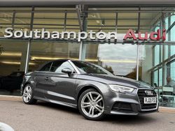 Grey Used 2020 Audi A3 Cabriolet S-Line Cabriolet | £19,290 (Fair price)