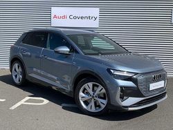Geyser blue Used 2025 Audi Q4 e-tron S-Line SUV | £49,990