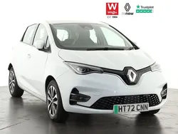 White Used 2022 Renault Zoe GT Hatchback | £12,199 (Fair price)