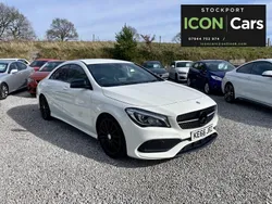 White Used 2017 Mercedes CLA200 AMG line Sedan | £9,850 (Fair price)